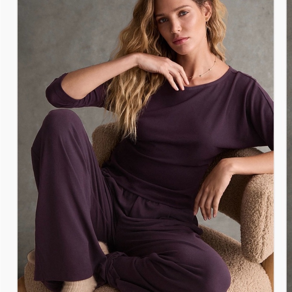 Women's Purple Loungewear Set